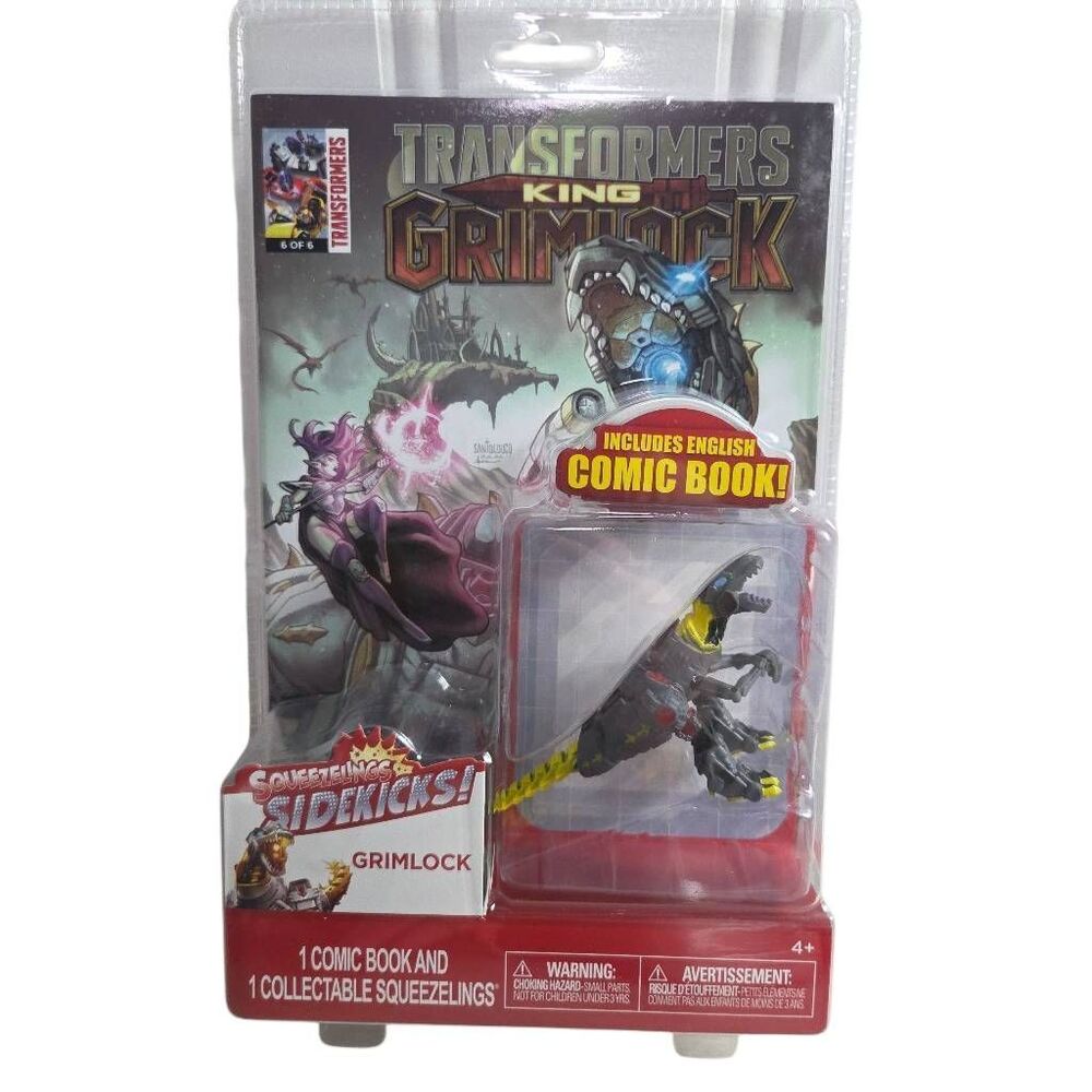 Transformers Sidekicks Grimlock Comic Book Set